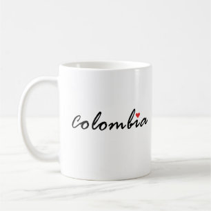I love Colombia Coffee Mug