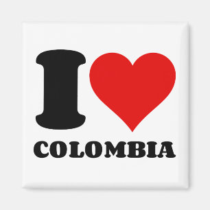I LOVE COLOMBIA MAGNET