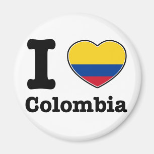 I love Colombia Magnet