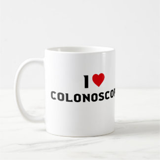 i love colonoscopy coffee mug