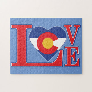 I love Colorado Jigsaw Puzzle