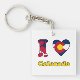 I love Colorado Key Ring