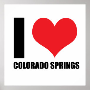 I love Colorado Springs Poster