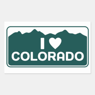 I Love Colorado Sticker