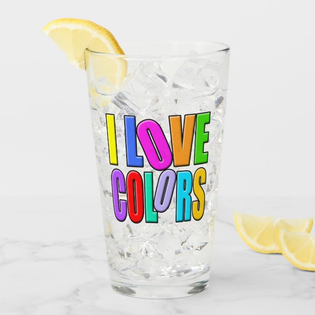 I love colors glass (Front Ice)