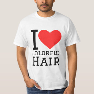 I love colourful hair  T-Shirt