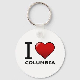 I LOVE COLUMBIA,SC - SOUTH CAROLINA KEY RING