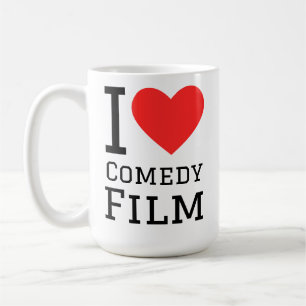 I love comedy film coffee mug