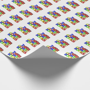 I Love Comic Books Wrapping Paper