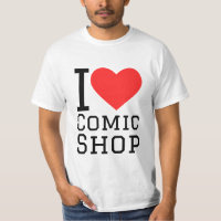 I love comic shop