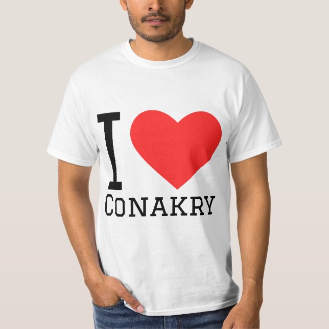 I love conakry  T-Shirt (Front)