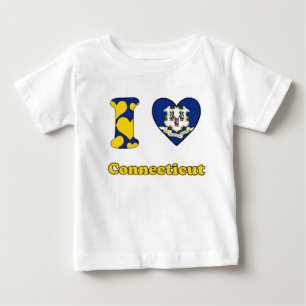 I love Connecticut Baby T-Shirt