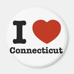I Love connecticut Magnet