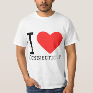 I love Connecticut  T-Shirt