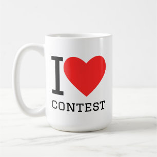 I love contest  coffee mug