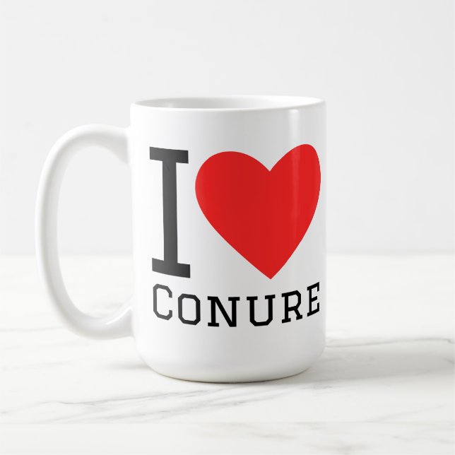 I love conure coffee mug (Left)