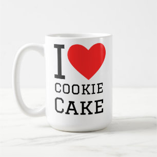 I love cookie cake coffee mug