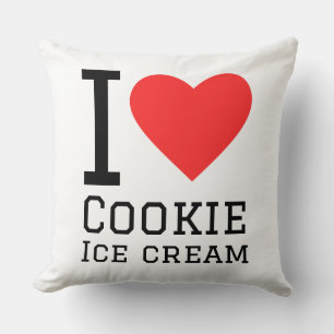 I love cookie ice cream cushion