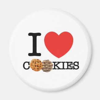 I Love Cookies Magnet
