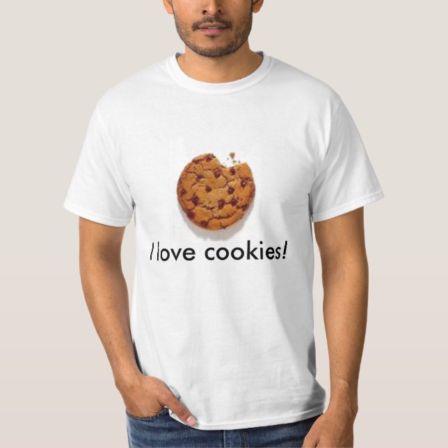 I love cookies! T-Shirt (Front)