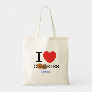 I Love Cookies Tote Bag