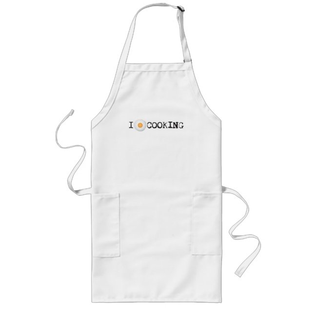 I Love Cooking Apron (Front)