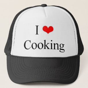 I Love Cooking Trucker Hat