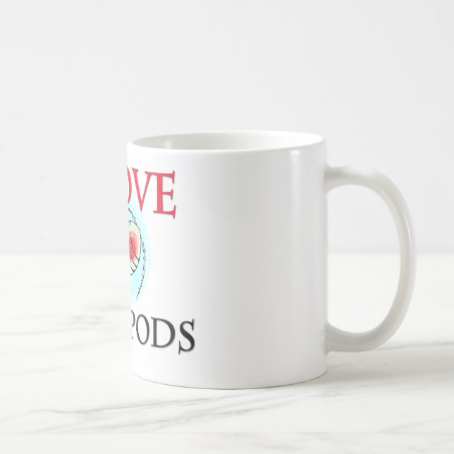 I Love Copepods Coffee Mug (Right)