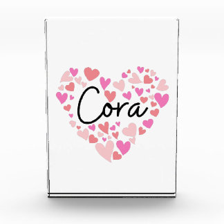 I love Cora Photo Block