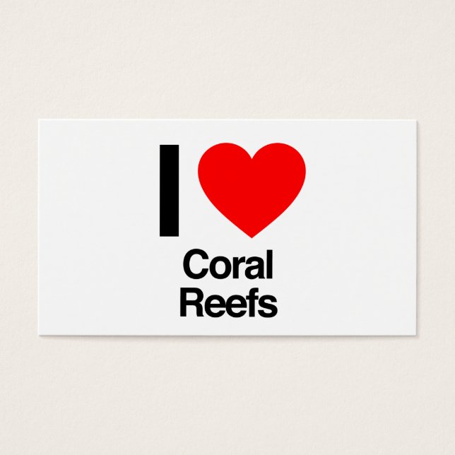 i love coral reefs (Front)