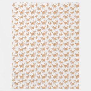I LOVE CORGIS Fleece Blanket