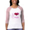 I Love Corgis Pink Ladies T-Shirt