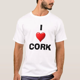 I LOVE CORK T SHIRT