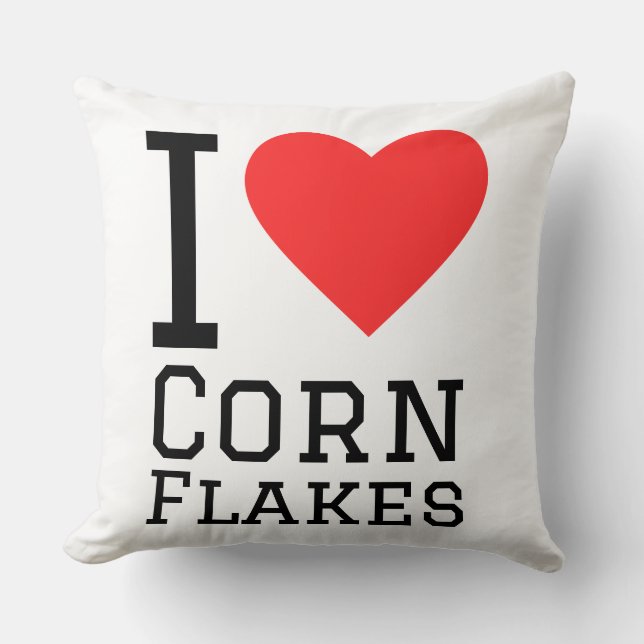 I love corn flakes cushion (Front)