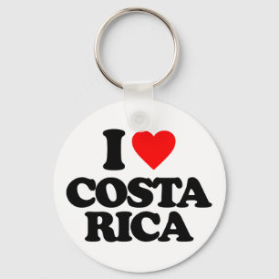I LOVE COSTA RICA KEY RING