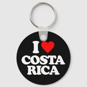 I LOVE COSTA RICA KEY RING