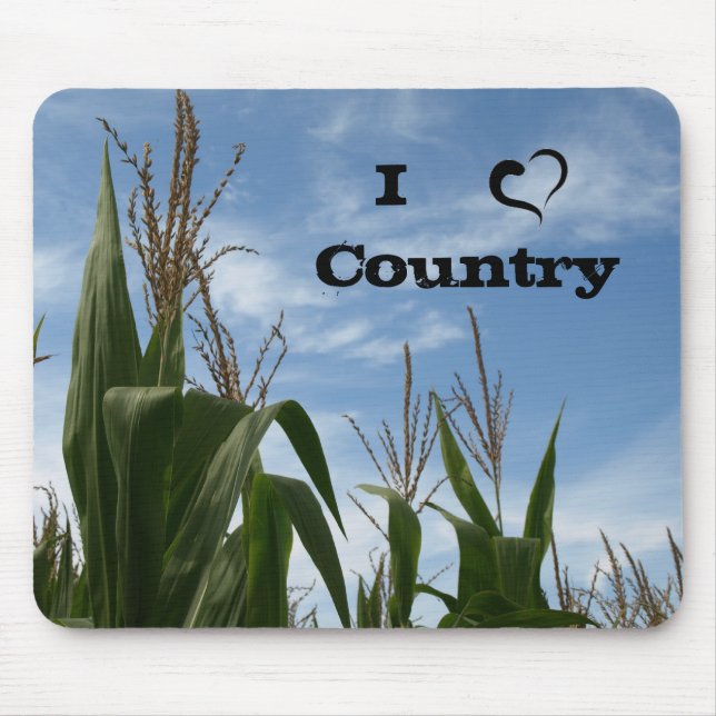 I love country mouse pad (Front)