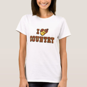 I Love Country Music T-Shirt