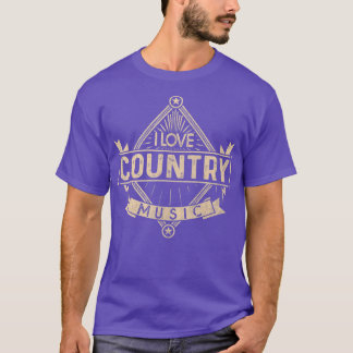 I Love Country Music T-Shirt