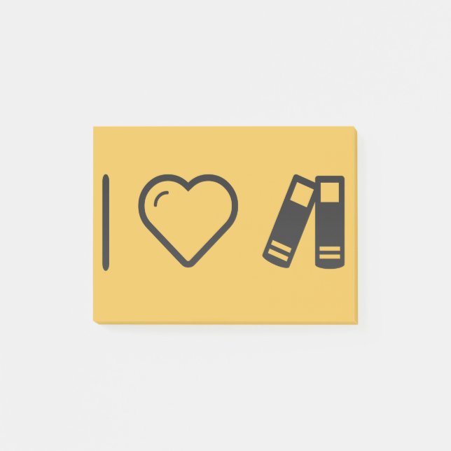 I Love Couple Gadgets Post-it Notes (Front)