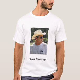 I Love Cowboys & George Bush T-Shirt