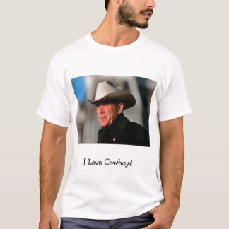 I Love Cowboys T-Shirt