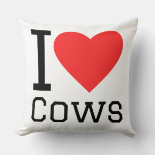I love cows cushion