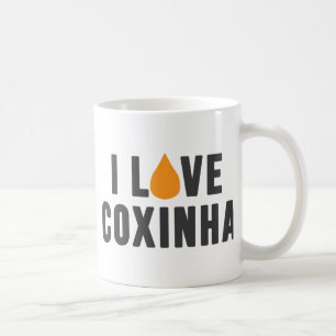 "I Love Coxinha" T-Shirt Coffee Mug