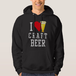 I Love Craft Beer Hoodie