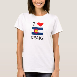 I Love CRAIG Colorado T-Shirt