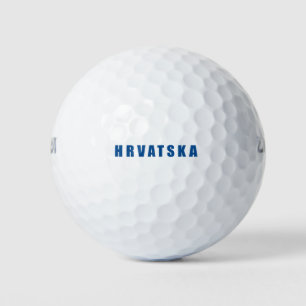 I love Croatia Golf Balls
