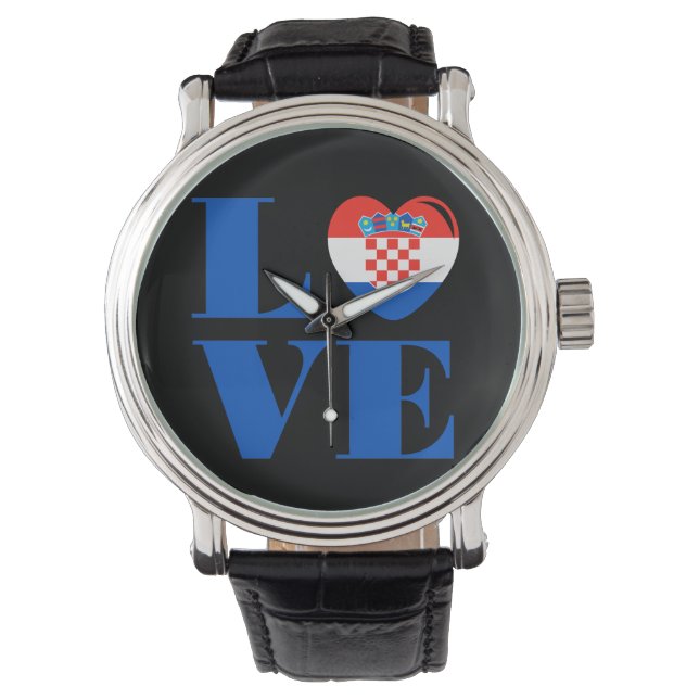 I love Croatia Watch (Front)