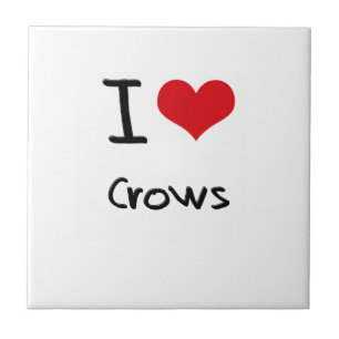 I love Crows Tile