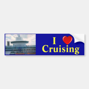 I Love Cruising R Bumper Sticker